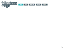 Tablet Screenshot of folkestonefringe.com